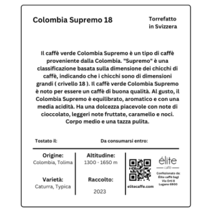 Colombia Supremo 100% Arabica